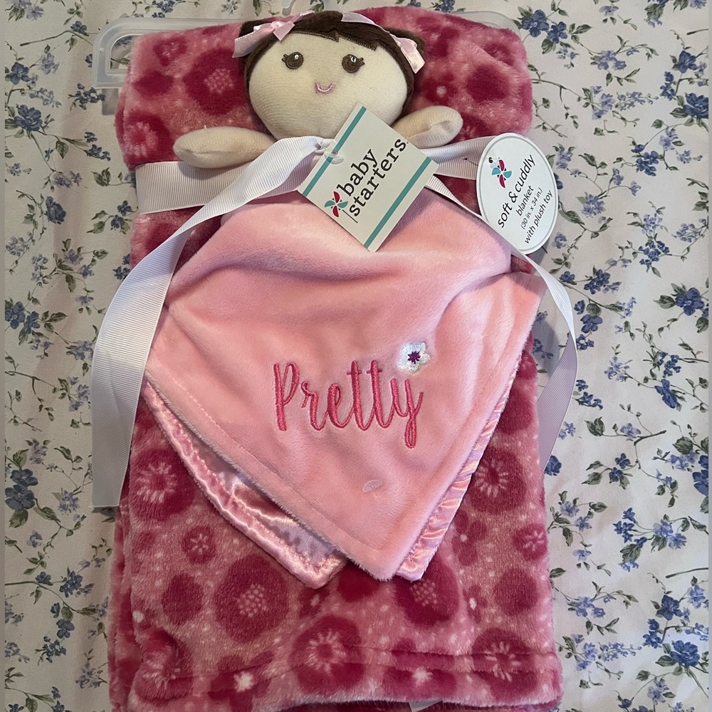 Baby blanket & doll